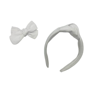 White Pique Cotton