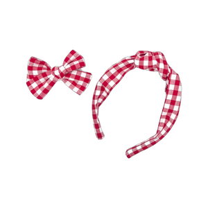 Mommy & Me Set: Red Gingham