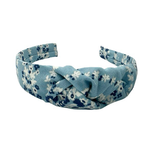 Blue Topiary Stripe