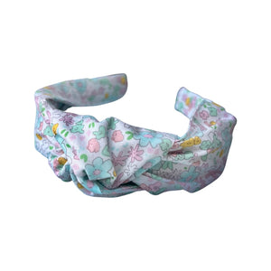 Easter Floral Knotted Headband