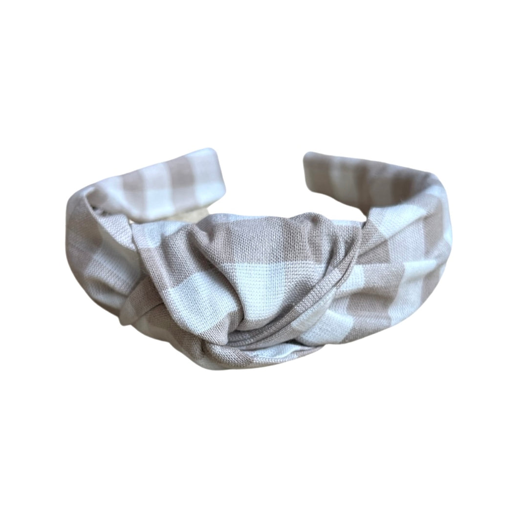 Fawn Picnic Cotton Knotted Headband